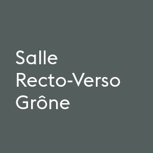 Salle Recto-Verso Grône, Assises Horizons